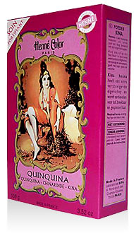 Henna zábal na vlasy quinquina - bezfarebný s bylinami